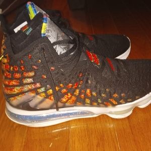 LeBron 12s multicolor custom made James Gang